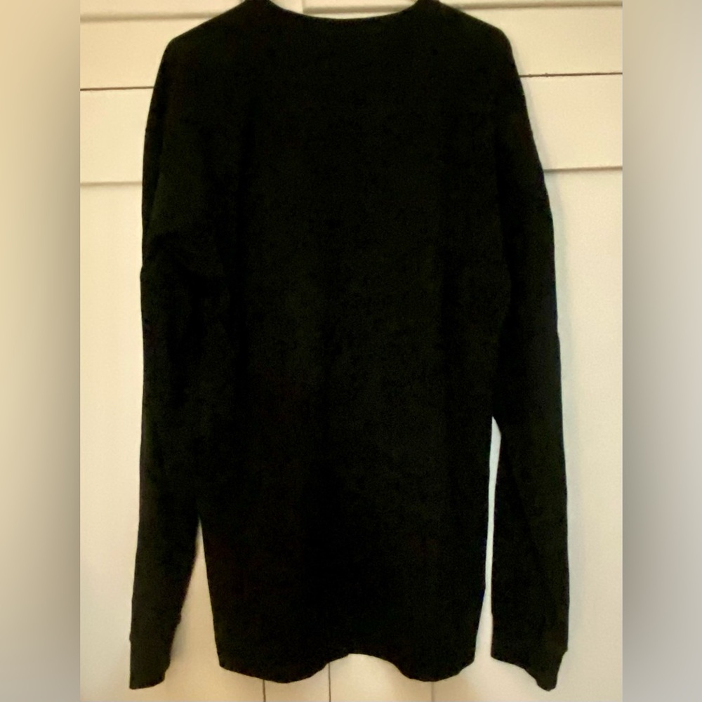 Vans Black and Blue Skull Graphic Long Sleeve Tee - Picture 2 of 6